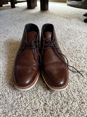 Gordon Rush Brown Leather dress boots